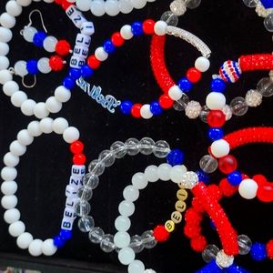 1 Belize beaded bracelets